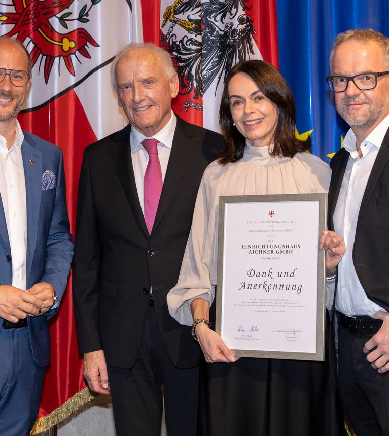 Ehrung Tiroler Traditionsbetriebe